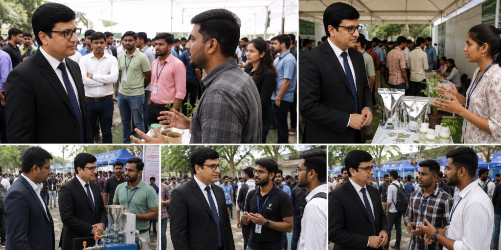 Rajeev Singh, Founder of Sansar Green Mission and Harit Sansar campaign, representing Jharkhand as an Invited Industry Expert at IInvenTiv 2026, IIT ISM Dhanbad.