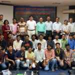Rajeev Singh engaging with agricultural experts at ICAR–National Research Centre on Litchi in Muzaffarpur